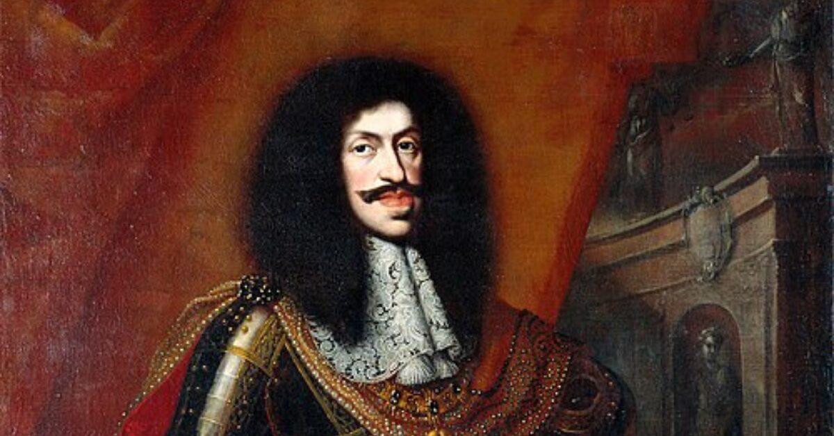 Portrait of Leopold I, husband of Margarita Teresa.