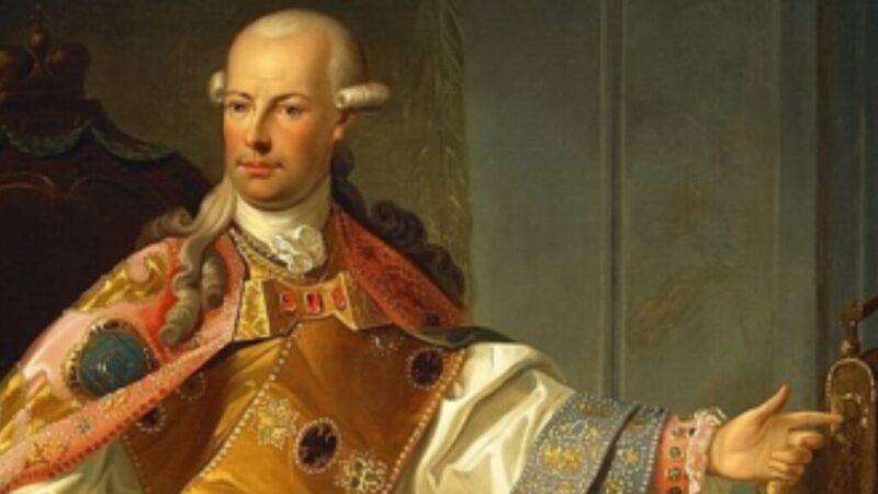 Porträt Leopold II in Krönungsornat (レオポルト2世の肖像画)