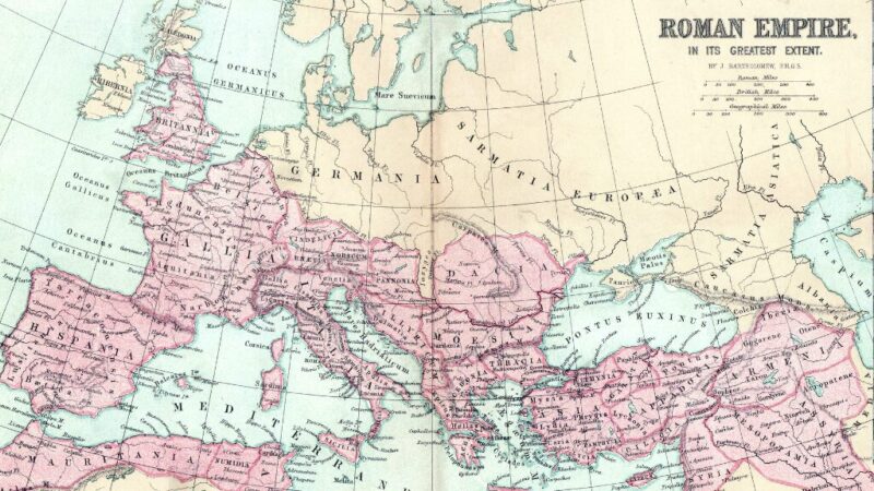 Roman Empire map