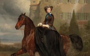 (Portrait of Sisi at age 15) 