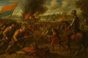 オランダ独立戦争（八十年戦争）始まる (イメージ絵画)