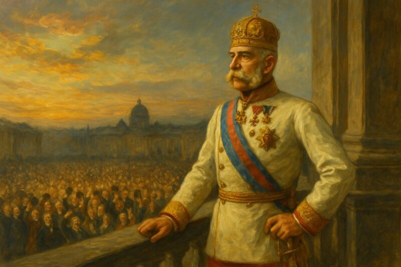 フランツ・ヨーゼフの肖像画 (AI generated)