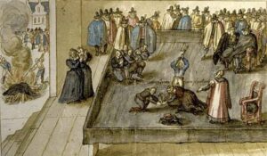 オランダの画家が描いたメアリーの処刑 