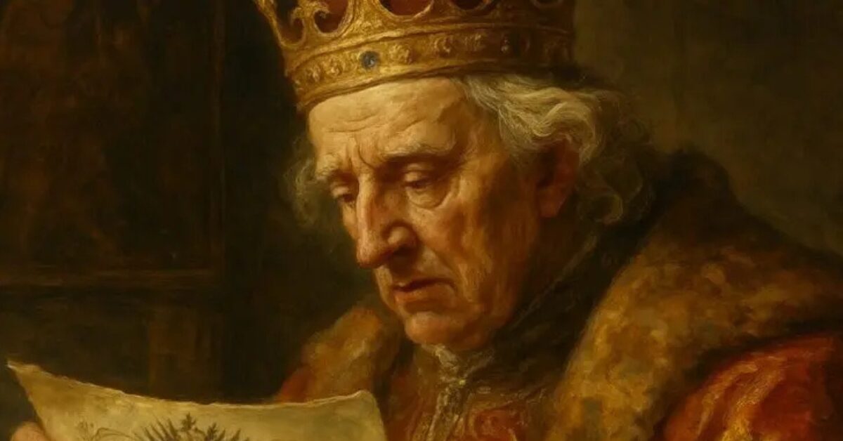 カール6世と国事詔書(プラグマティック・サンクション)を示す図像。」英語 “Depiction of Charles VI and the Pragmatic Sanction.”