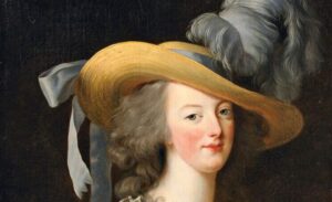 マリー・アントワネットとハプスブルク家に見られる顕著なあご・しゃくれ（ハプスブルク顎）の特徴を示す肖像 | Portrait highlighting the characteristic Habsburg jaw, a protruding lower chin associated with the dynasty’s hereditary traits. (Marie Antoinette)