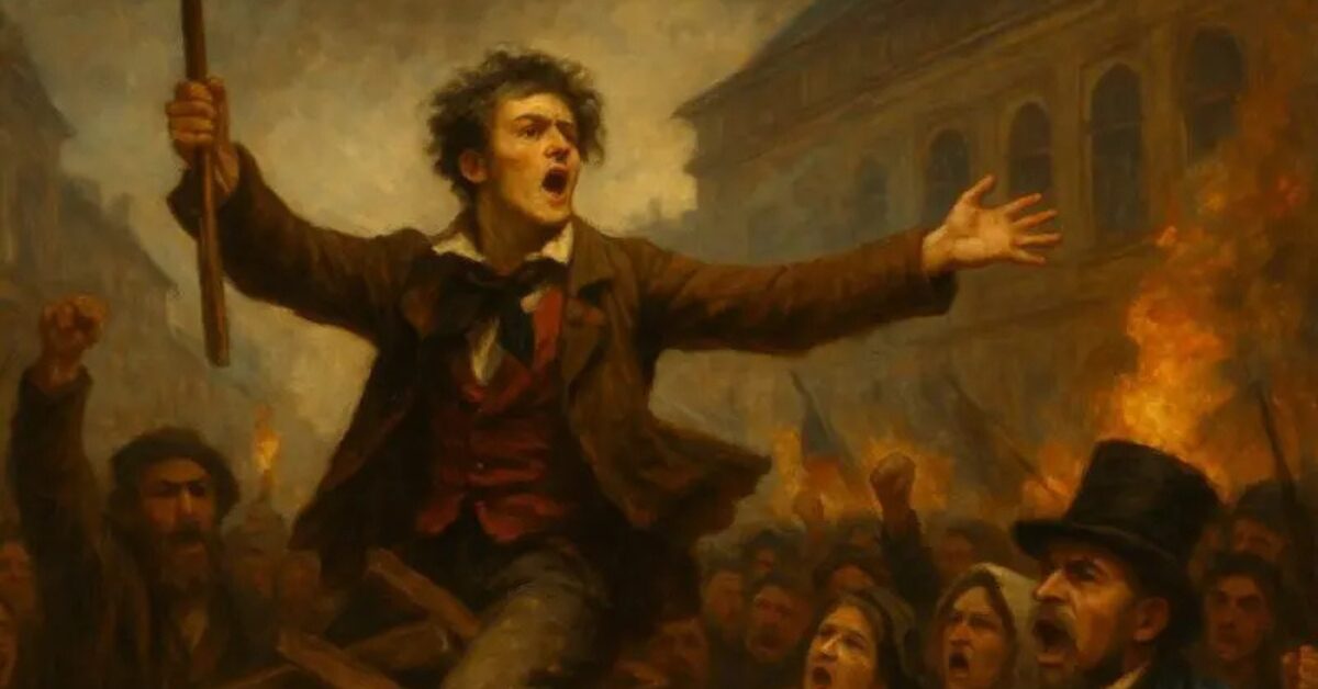 Revolutionary crowds during the Revolutions of 1848, known as the “Spring of Nations,” demanding freedom and constitutional rights 1848年の「諸国民の春」で蜂起する各地の市民──自由や憲法を求めて街頭へ立ち上がった人々の姿