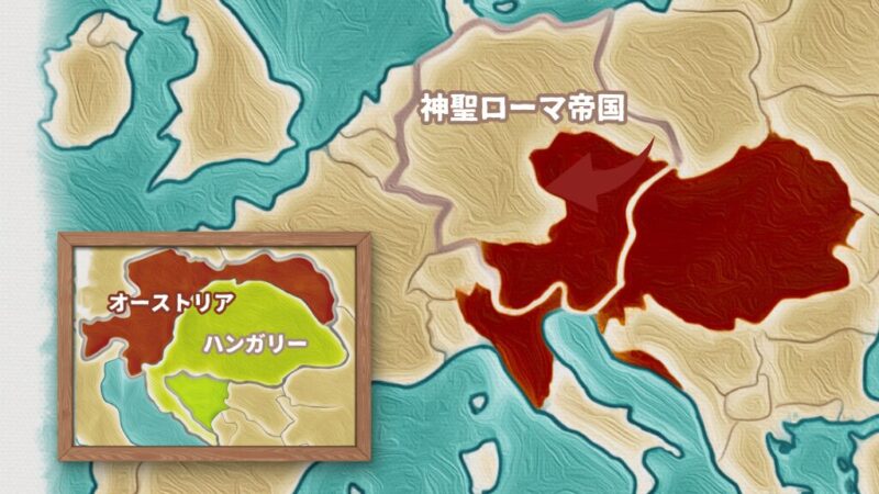 19世紀初頭のハプスブルク家領