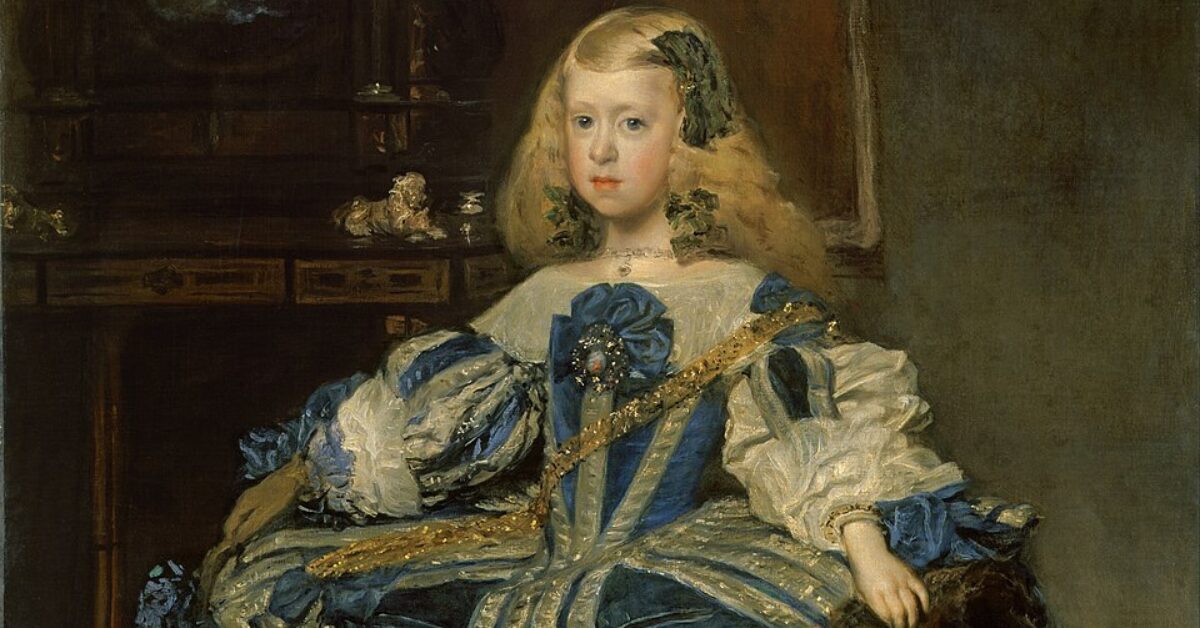 『青いドレスのマルガリータ王女』ディエゴ・ベラスケス画