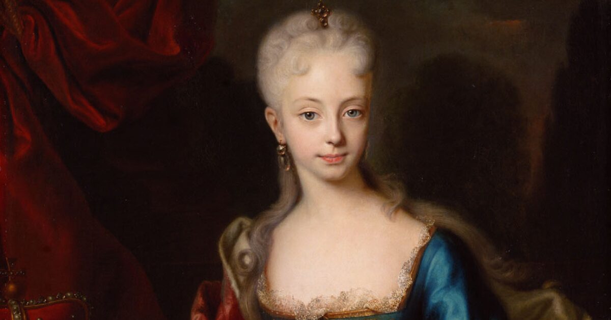 若いマリア・テレジアの肖像｜ハプスブルク家の女帝の若き姿 Young Maria Theresa — early portrait of the future Habsburg empress