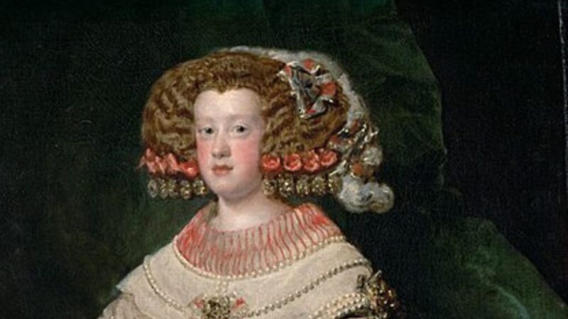 ディエゴ・ベラスケスによる王女マリア・テレサの肖像(1652 - 1653年)