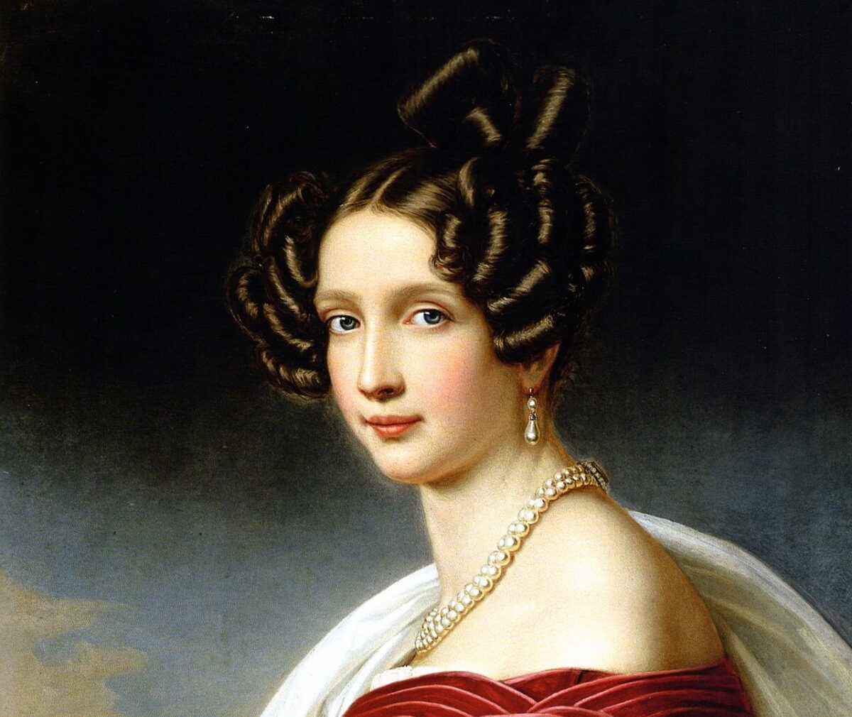 Portrait of Archduchess Sophie in Her Youth　若き日のゾフィー